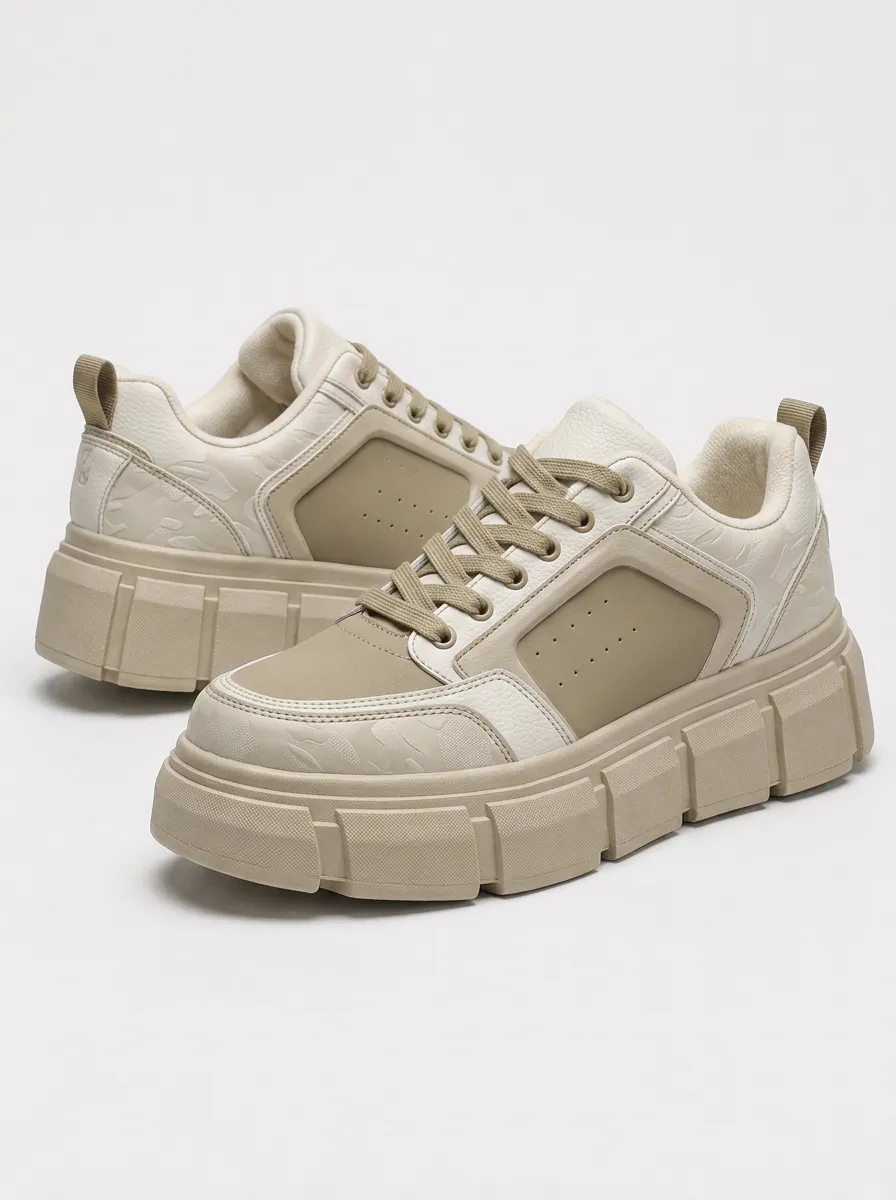 Unisex Camo Street Skate Shoes