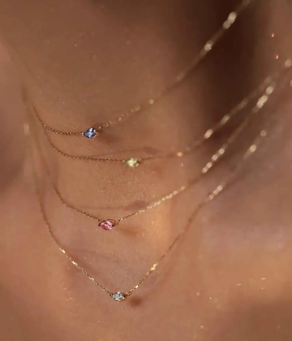 Colorful Marquee Necklace