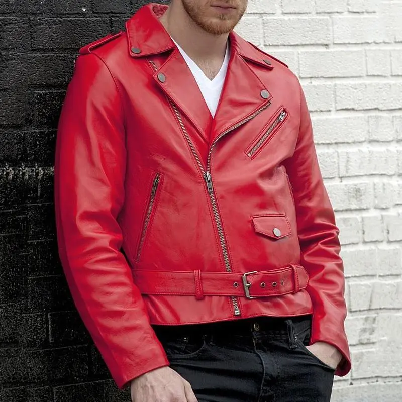 Leather Field Jacket