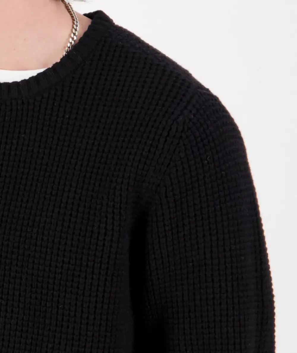 Men's Classic Waffle Knit Sweater