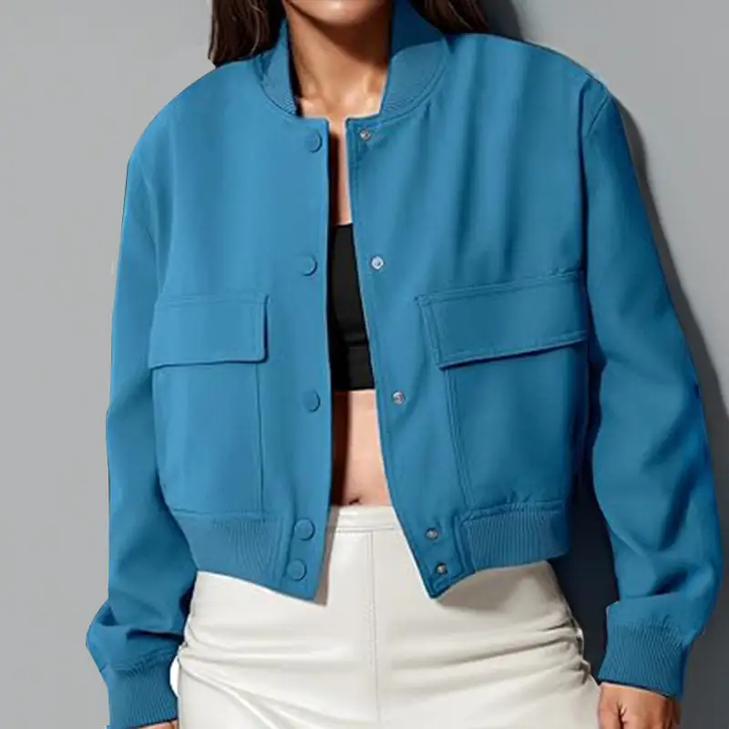 Longline Casual Outerwear Jacket