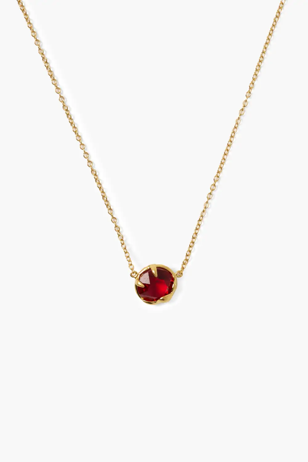Crystal Accent Pendant Necklace