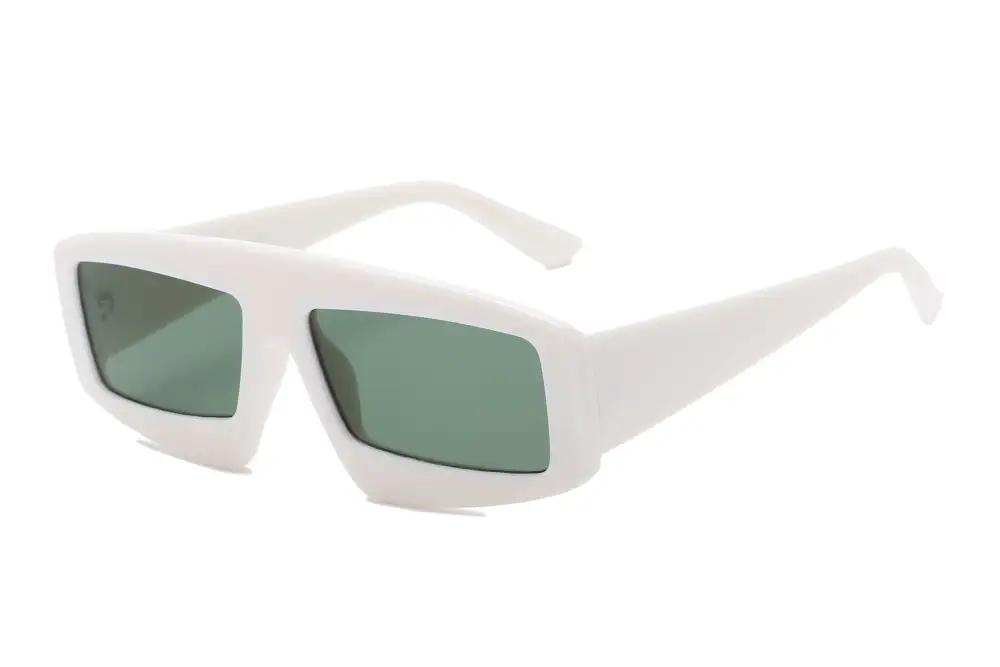 Bold Retro Vintage Rectangular Sunglasses