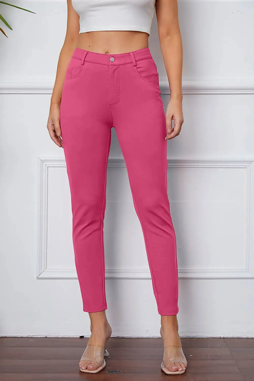 Pocketed Everyday Versatile Soft Pants