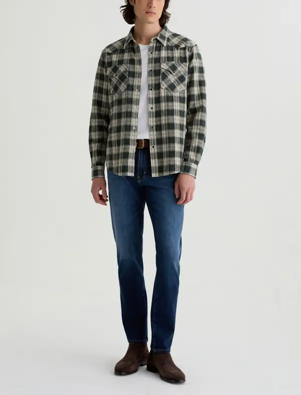 Men's Modern Slim Mid Rise Flexible Jeans