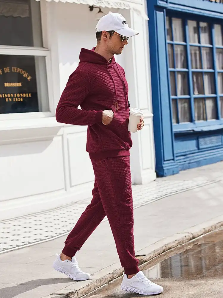 Workout Hoodies Sets Sweatsuits