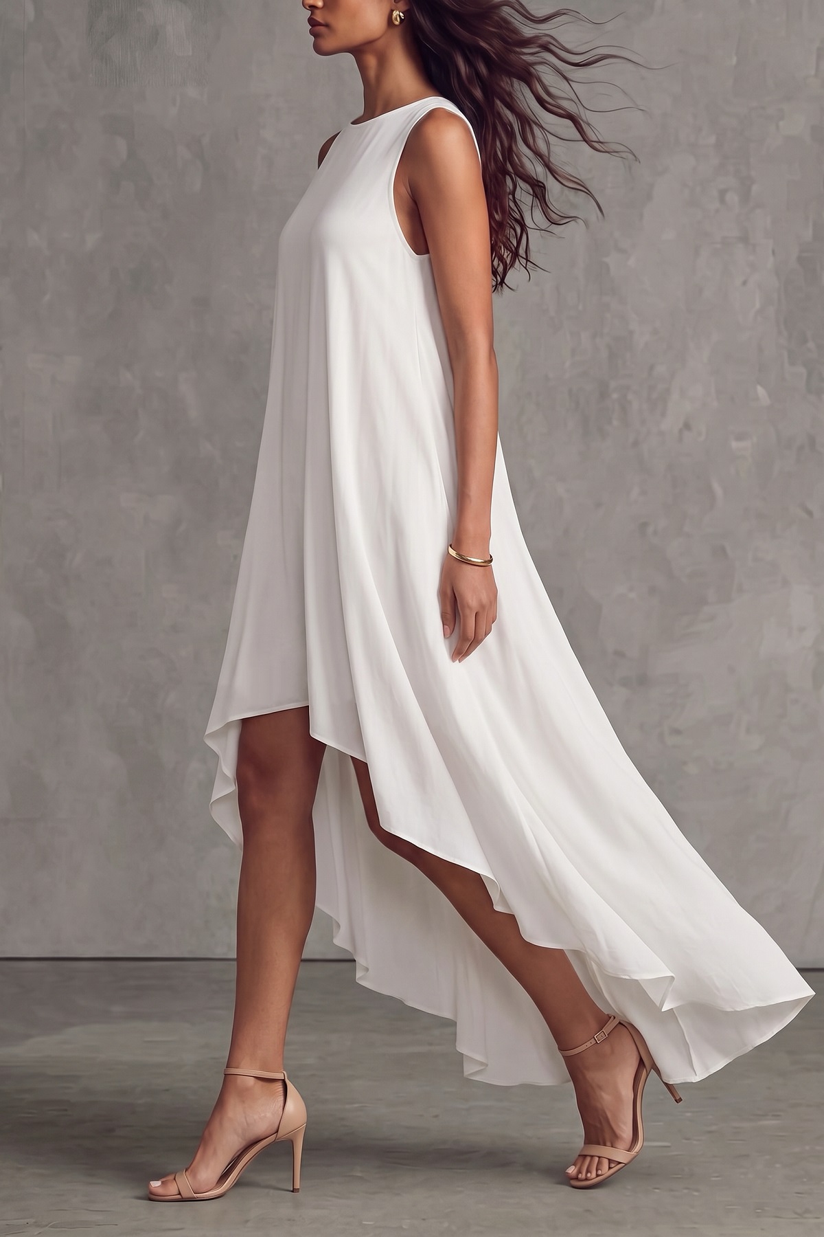 Sleeveless Midi Dress