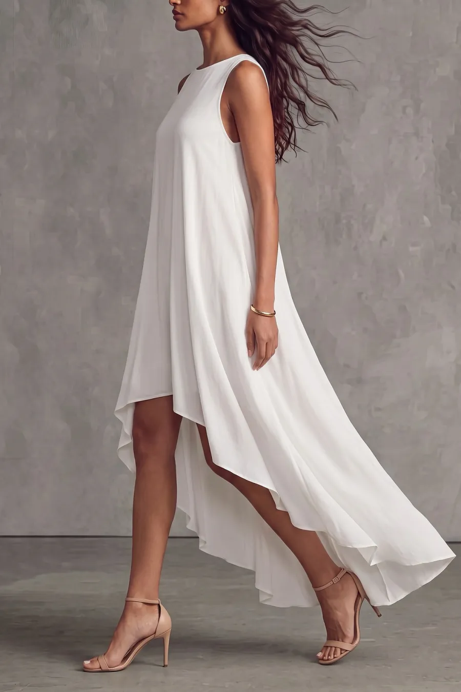 Sleeveless Midi Dress