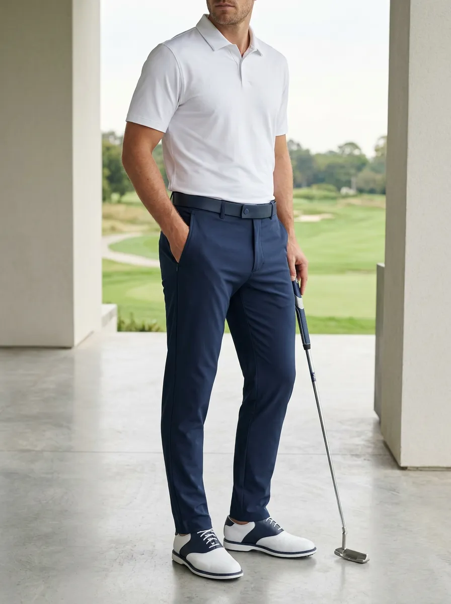 Men's Athletic Performance Stretch Golf Pants