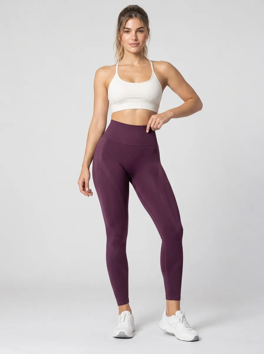 Women's Studio Form High Waist Seamless Fitness Leggings