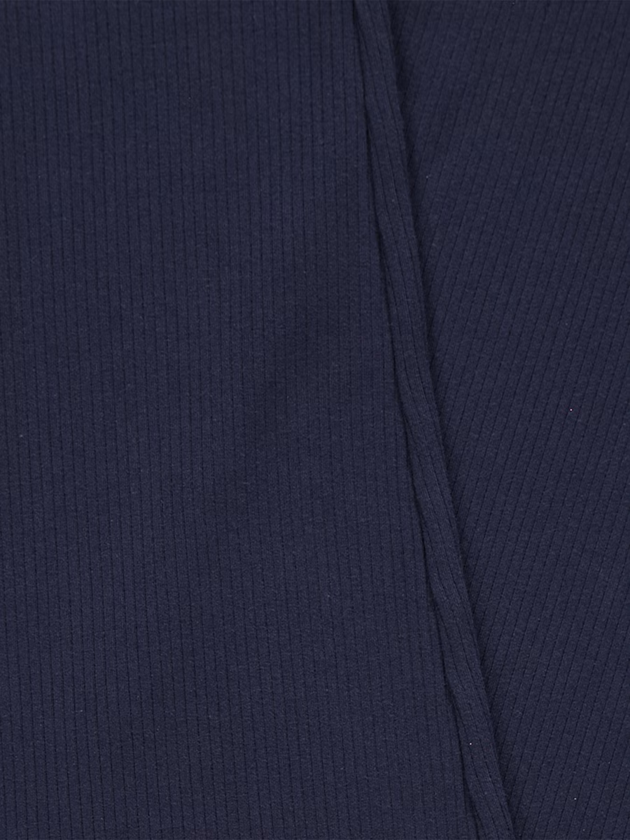 Navy Ribbed Flared Leggings 2 Pack detail 1