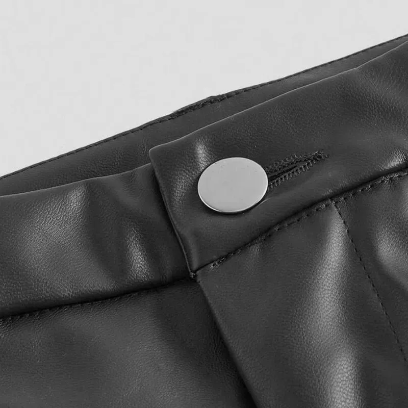 Faux Leather Pants