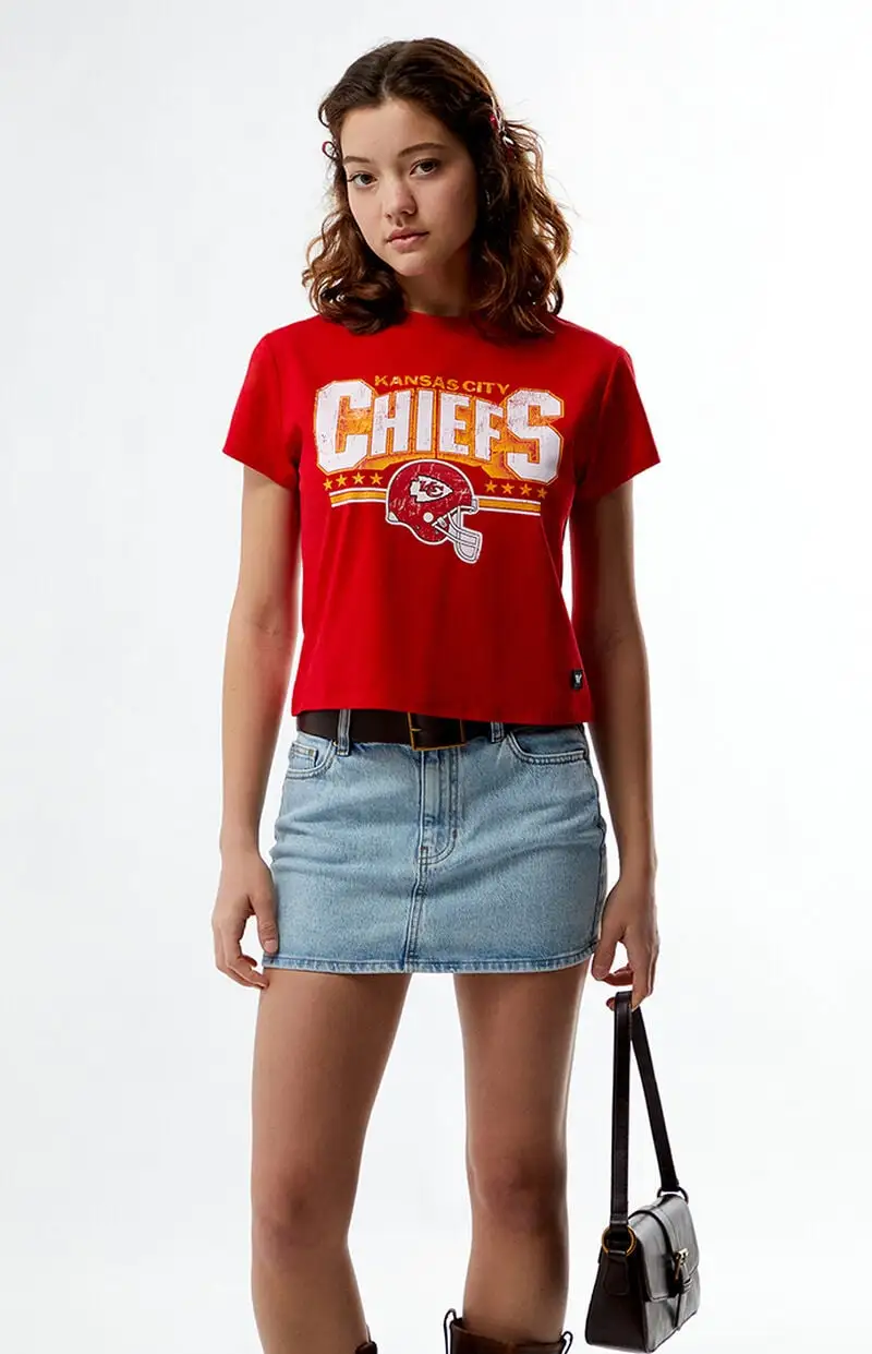 WILD COLLECTIVE NFL Wild Collective x PacSun Kansas City Chiefs Mini T-Shirt