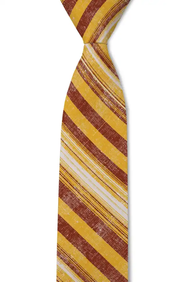 Tailored Striped Pattern Necktie