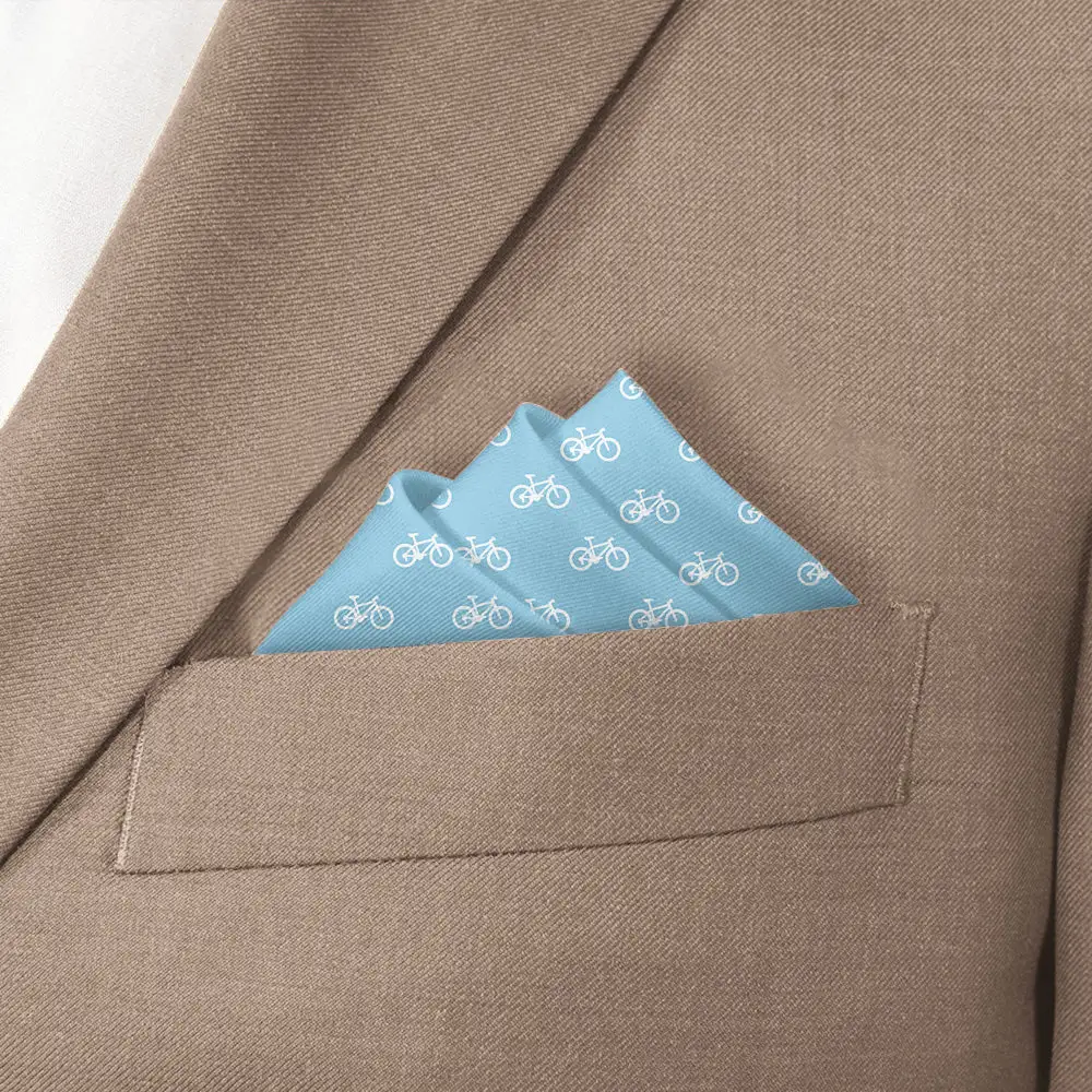 Modern Clean Hobby Motif Sports Motif Pocket Square