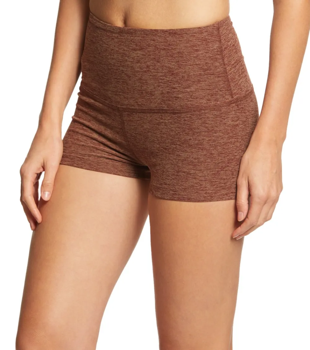 Compact Wide Waist Yoga Shorts