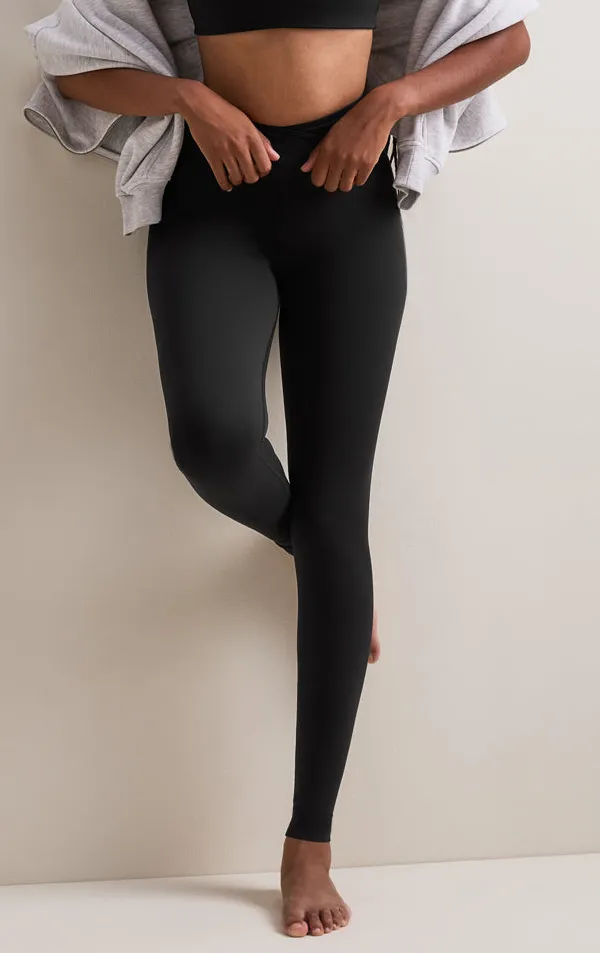 Wrap Waist High Rise Leggings