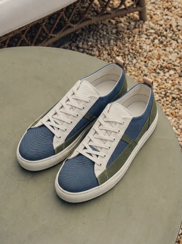 Colorblock Canvas Sneakers