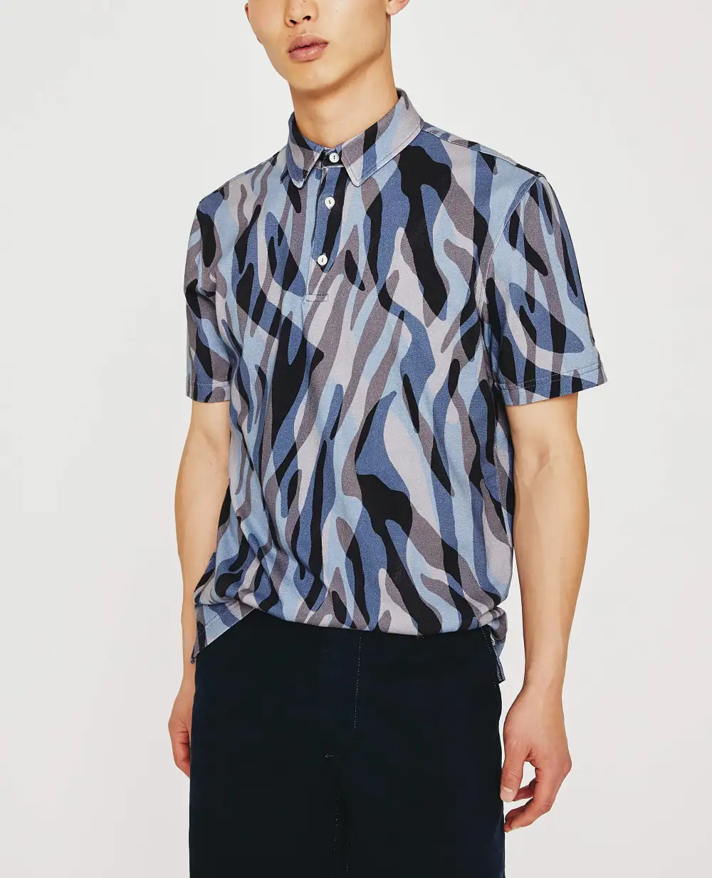 Men's Cotton Jersey Breathable Polo Shirt