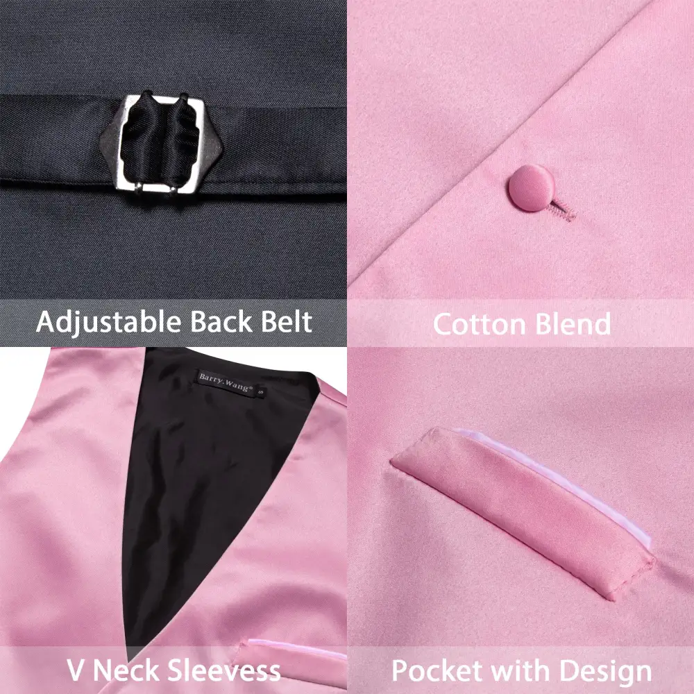 Refined Solid V Neck Casual Dress Vest