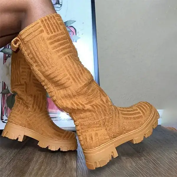 Round Neck Boots