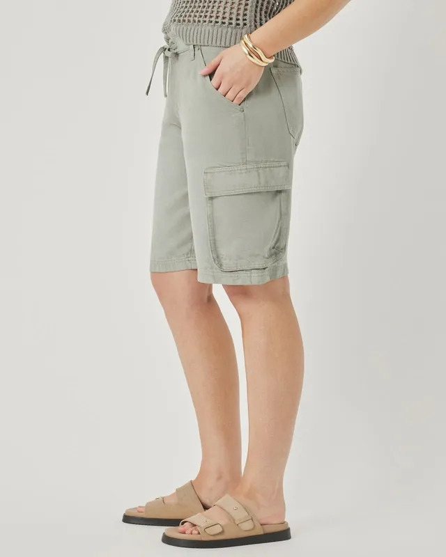 Lounge Denim Cargo Shorts