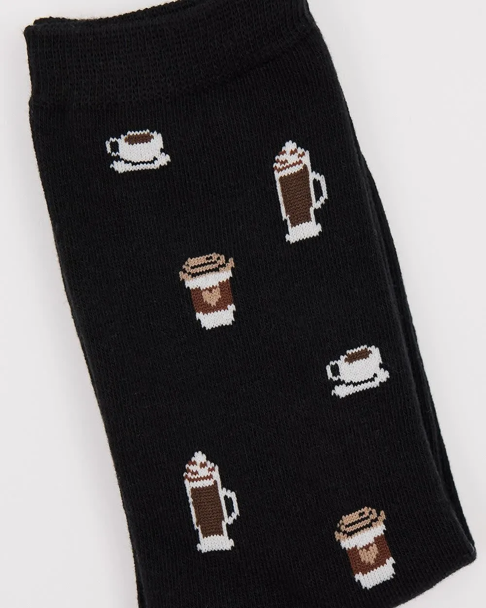 Cotton Socks With Coffees