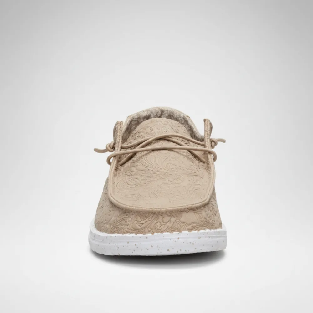 Wendy Ranch Textured Casual Slip On Shoes