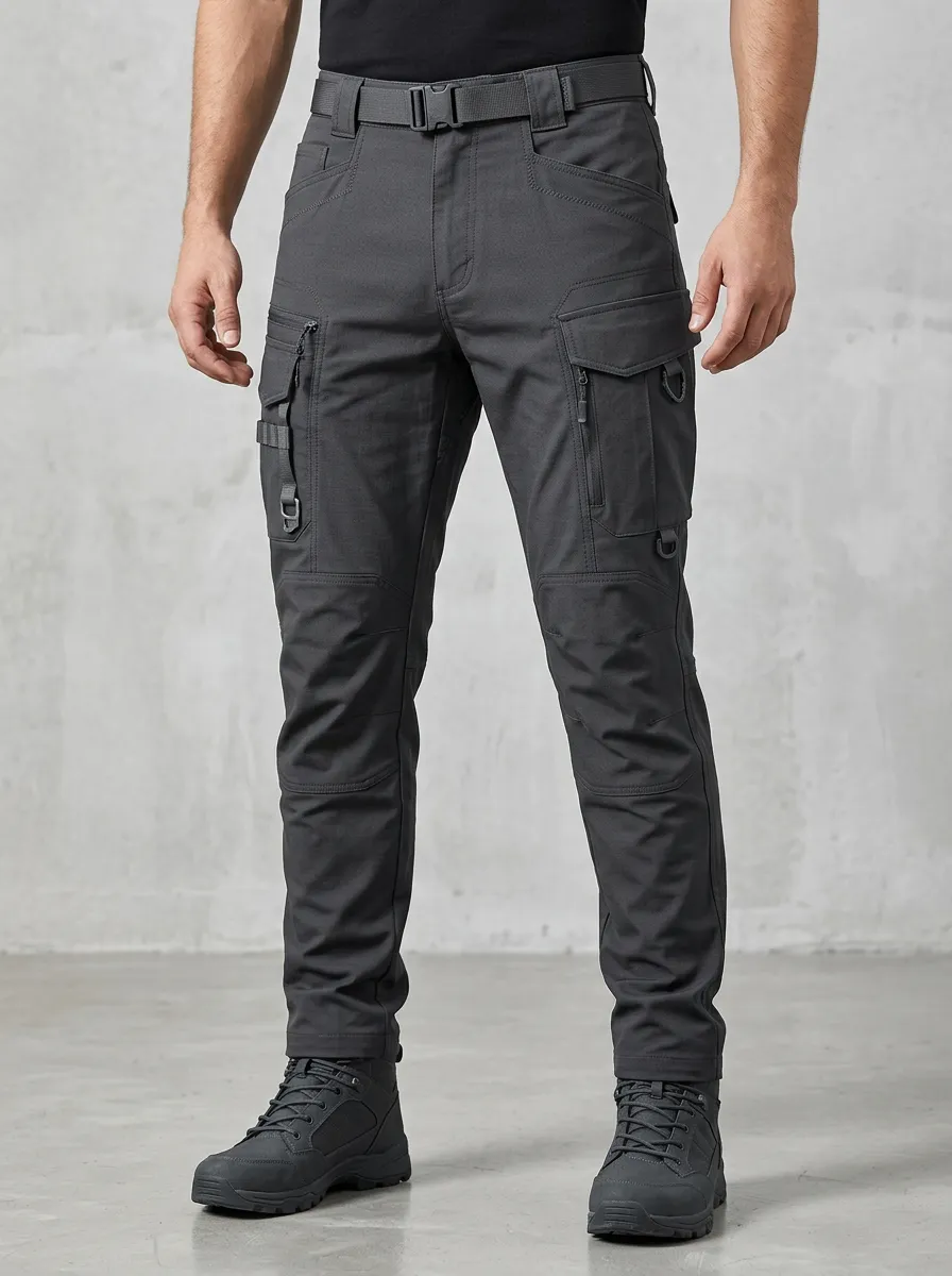 Men's Workwear Tactical Outdoor Multi-Pocket Cargo Pants