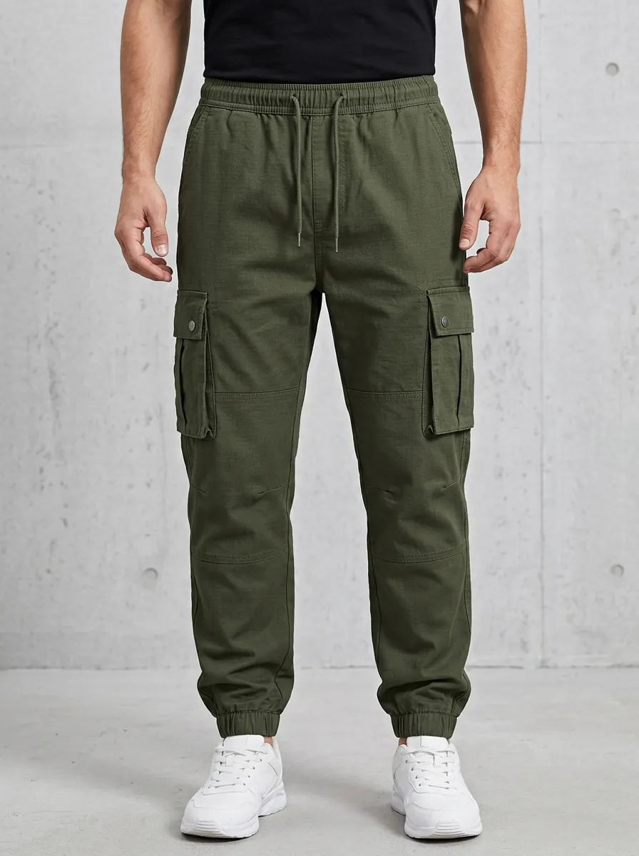 Men's Multi-Pocket Outdoor Inspired Cargo Pants