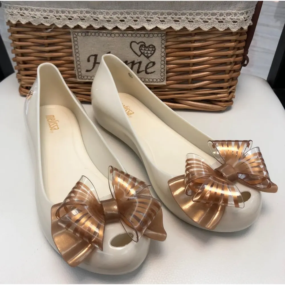 Bow Detail Flat Sandals