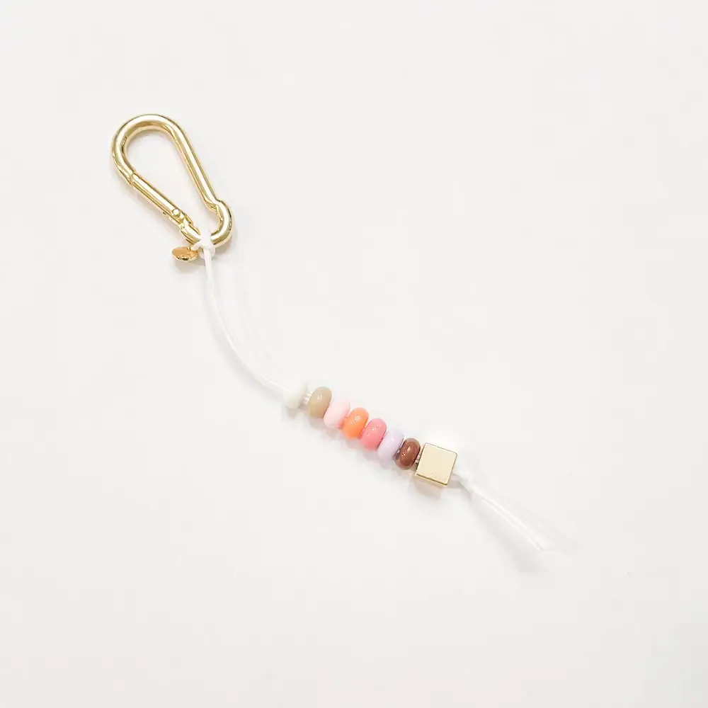 Rainbow Beaded Mini Bag Charm Wholesale
