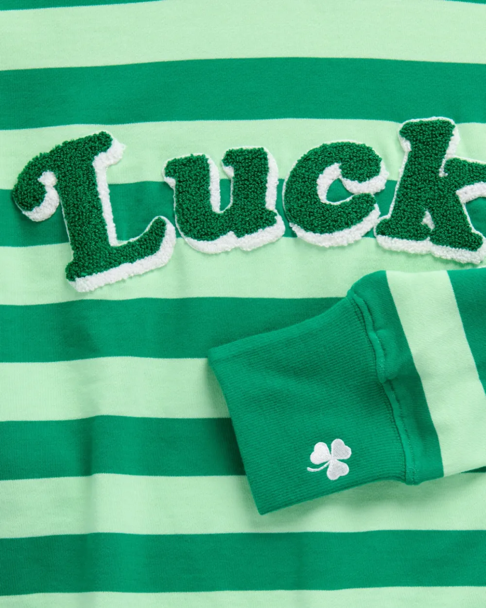Striped Lucky Sweatshirt