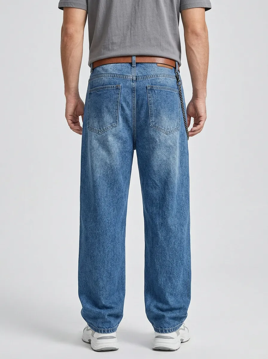 Men's Streetwear Star Jeans