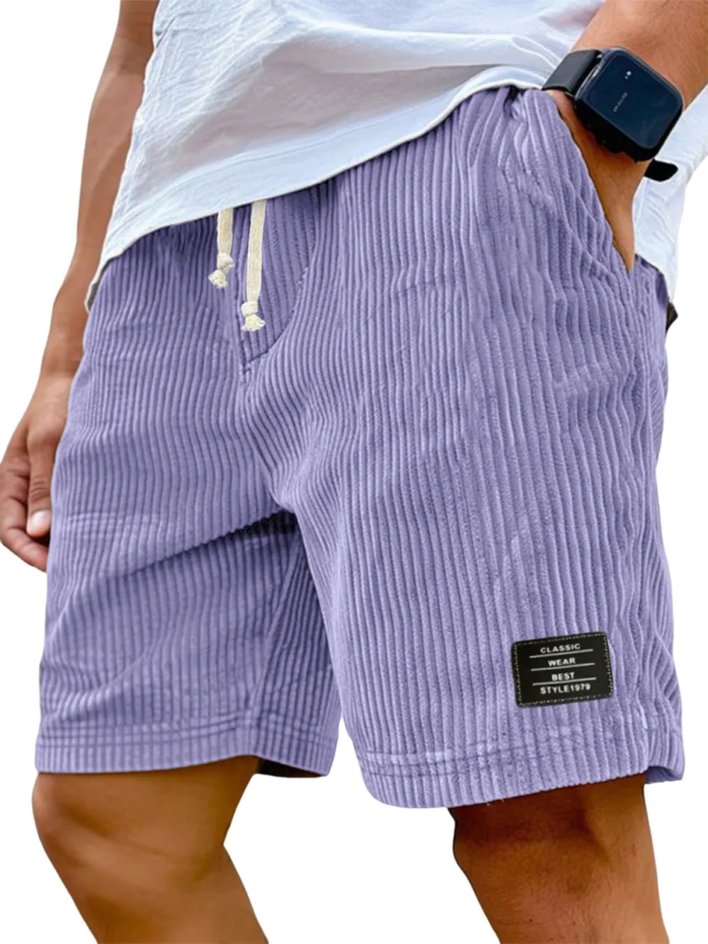Workwear Seamed Detail Shorts