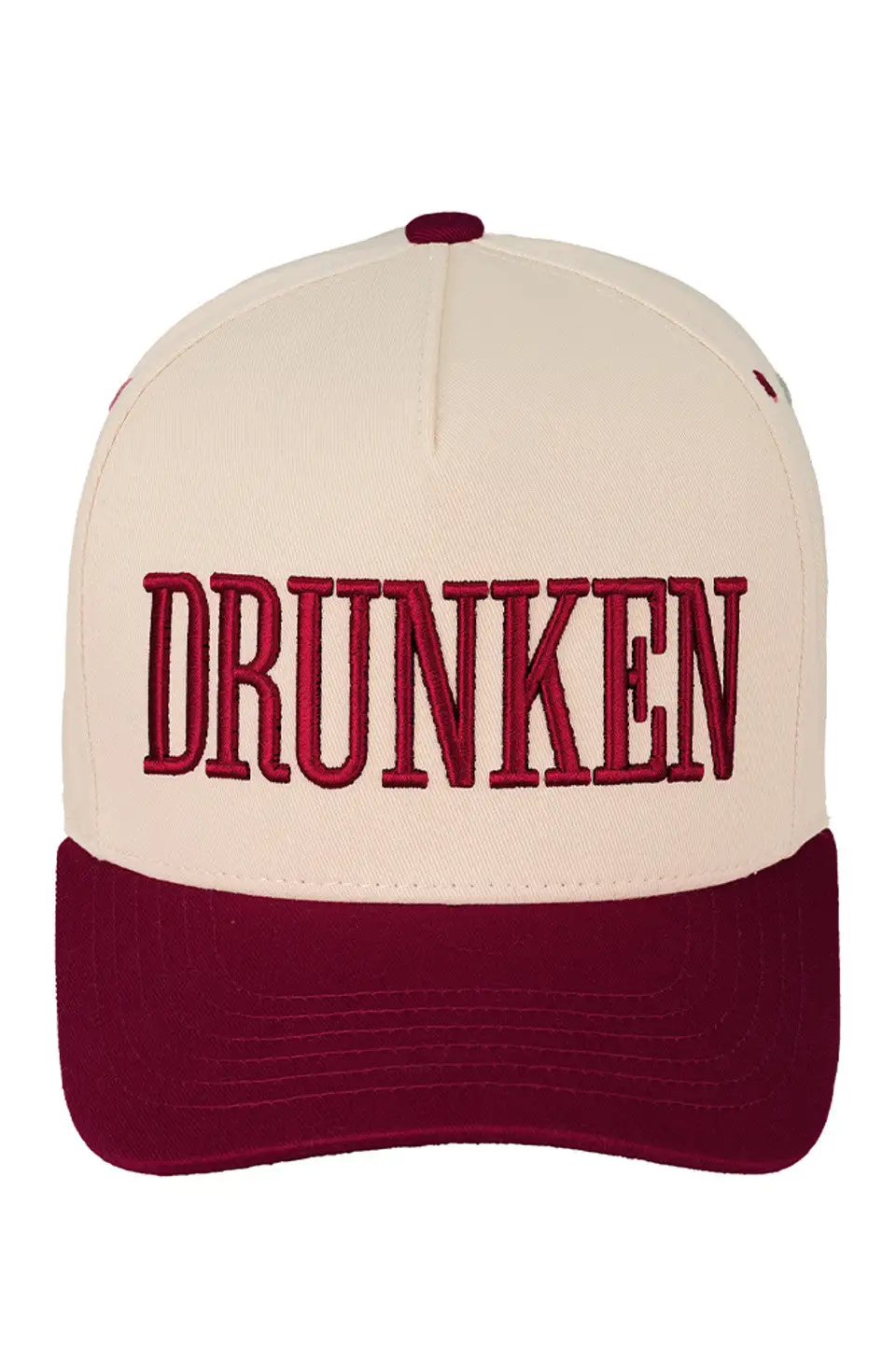 Drunken Embroidered Cap