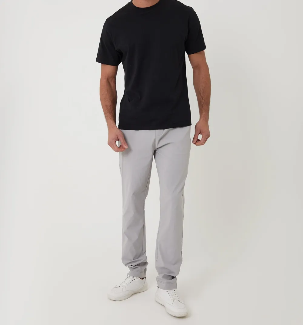 Men's Chalk Slim-Fit Stretch Pants
