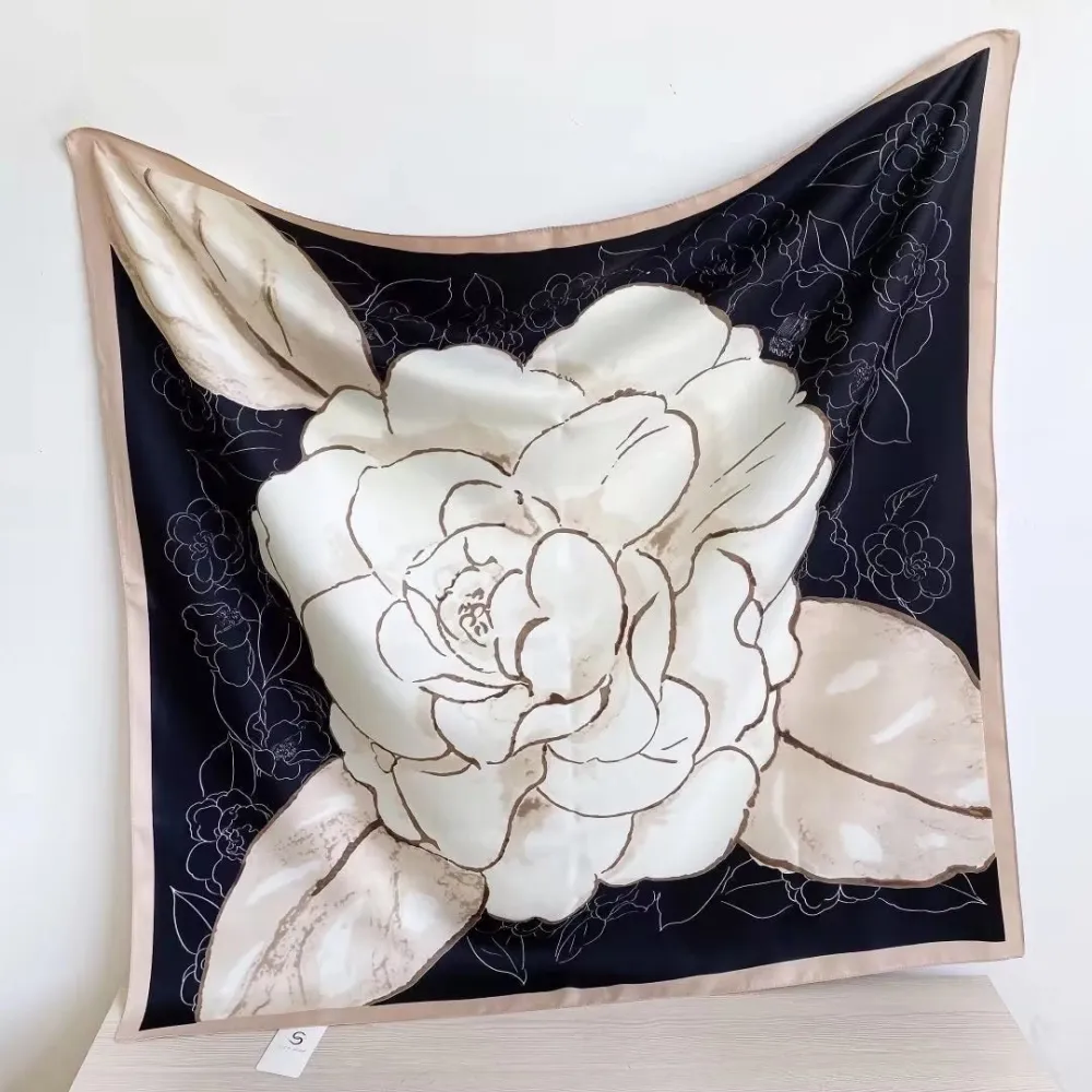 Elegant Floral Scarf