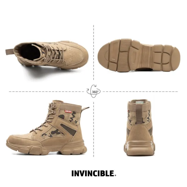 Men's Padded Insole Field Boots