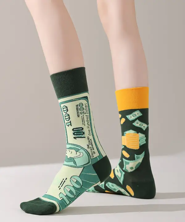 Original Design Asymmetric Socks