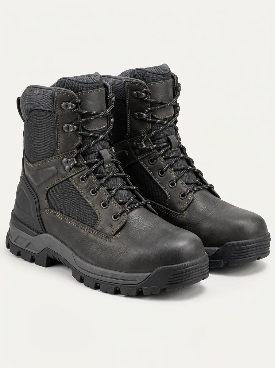 Men's Tactical Inspired Waterproof Utility Boots
