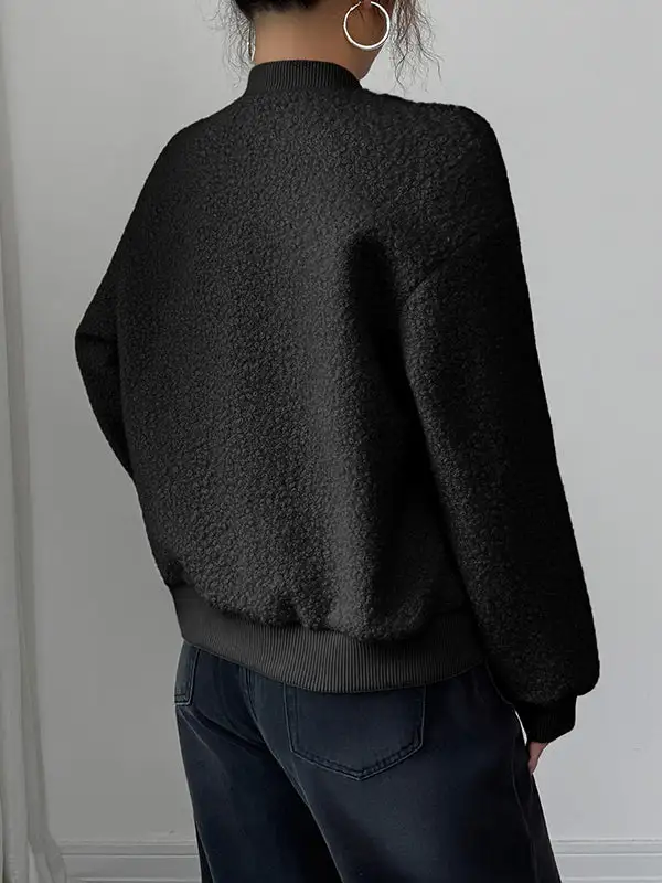 Streetwear Button Front Jacket