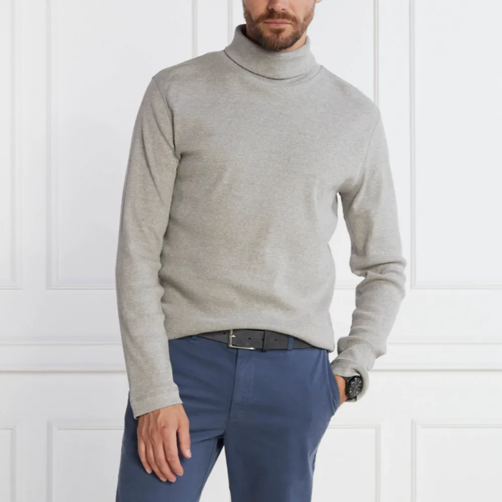 Classic Roll-Neck Men's Sweater