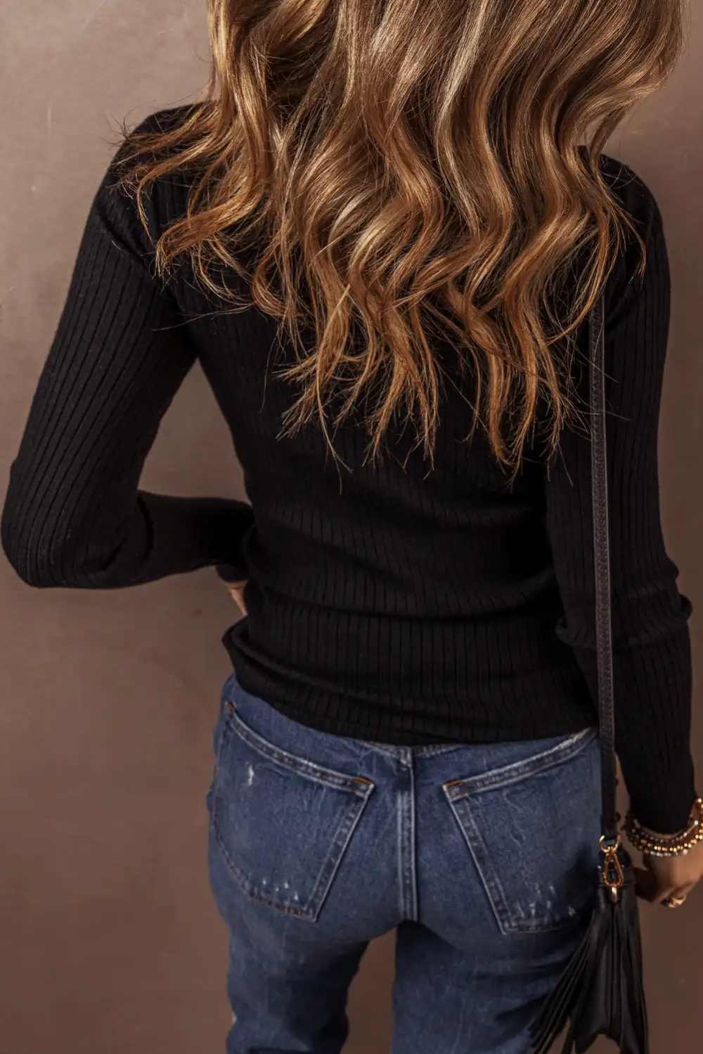 Ribbed Knit Cardigan