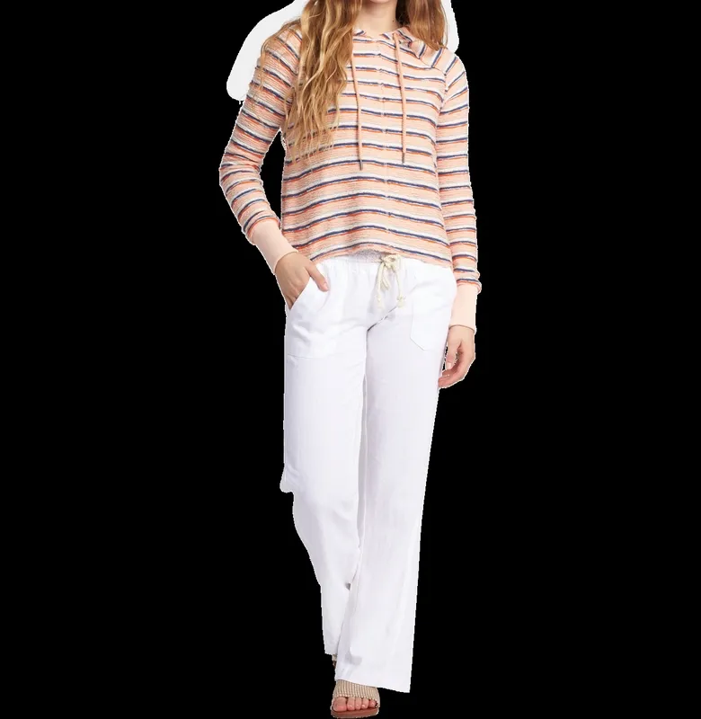 Relaxed Neat Cut Wide Leg Pants