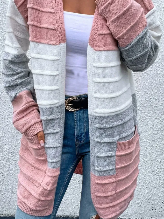 Others Casual Sweater Coat