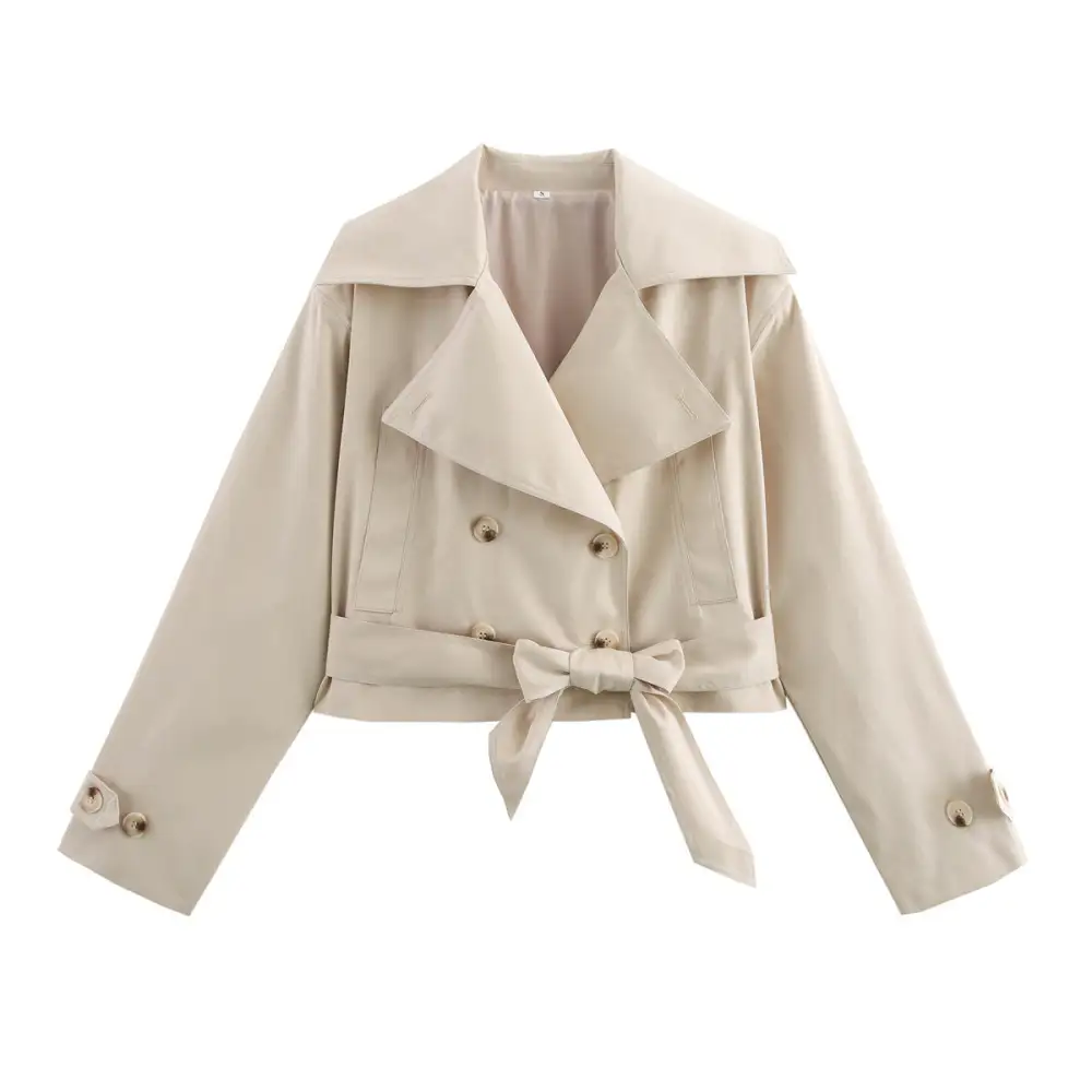Versatile Belted Trench Coat
