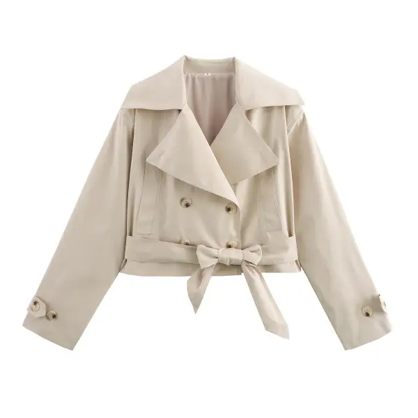 Versatile Belted Trench Coat