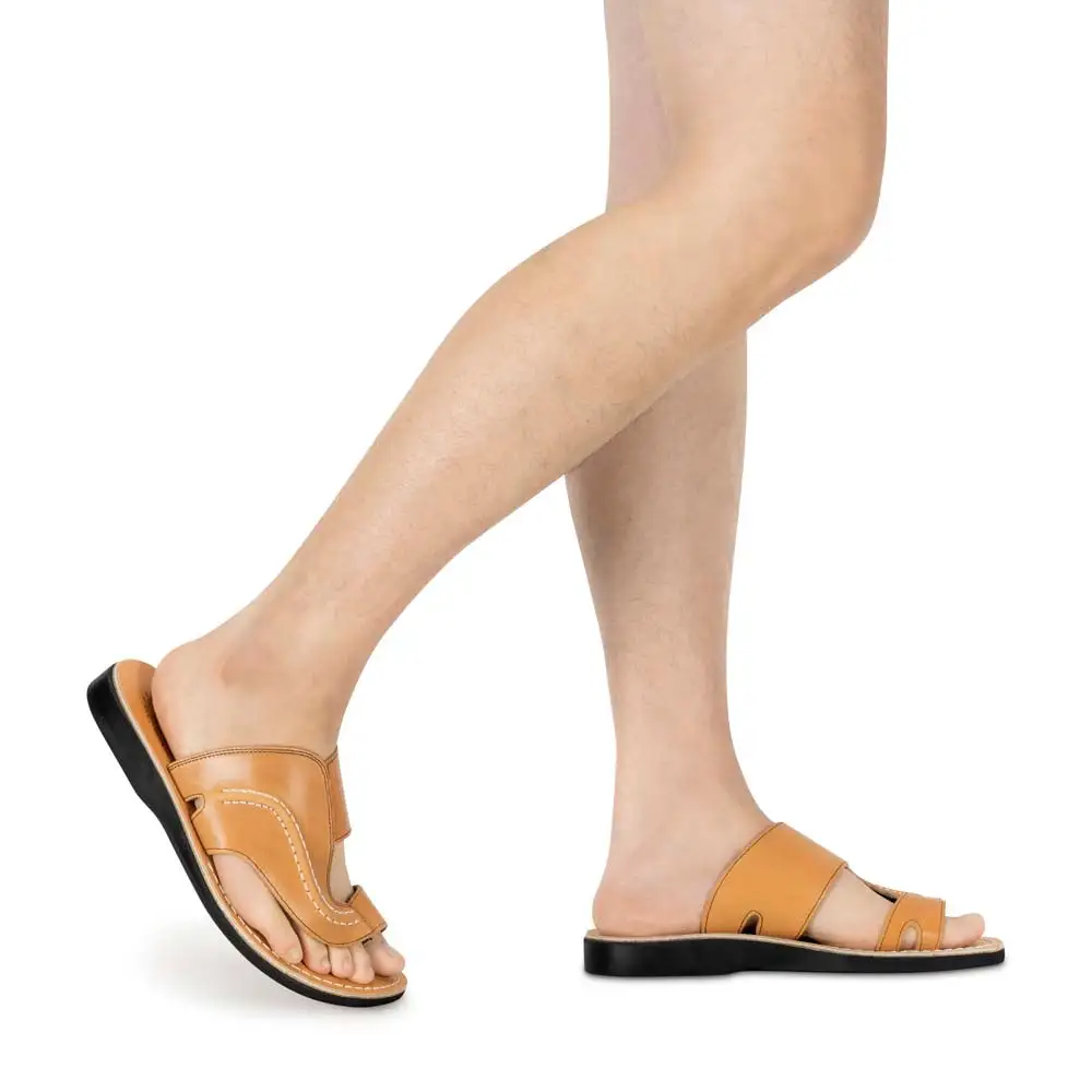 Leather Toe Strap Sandals