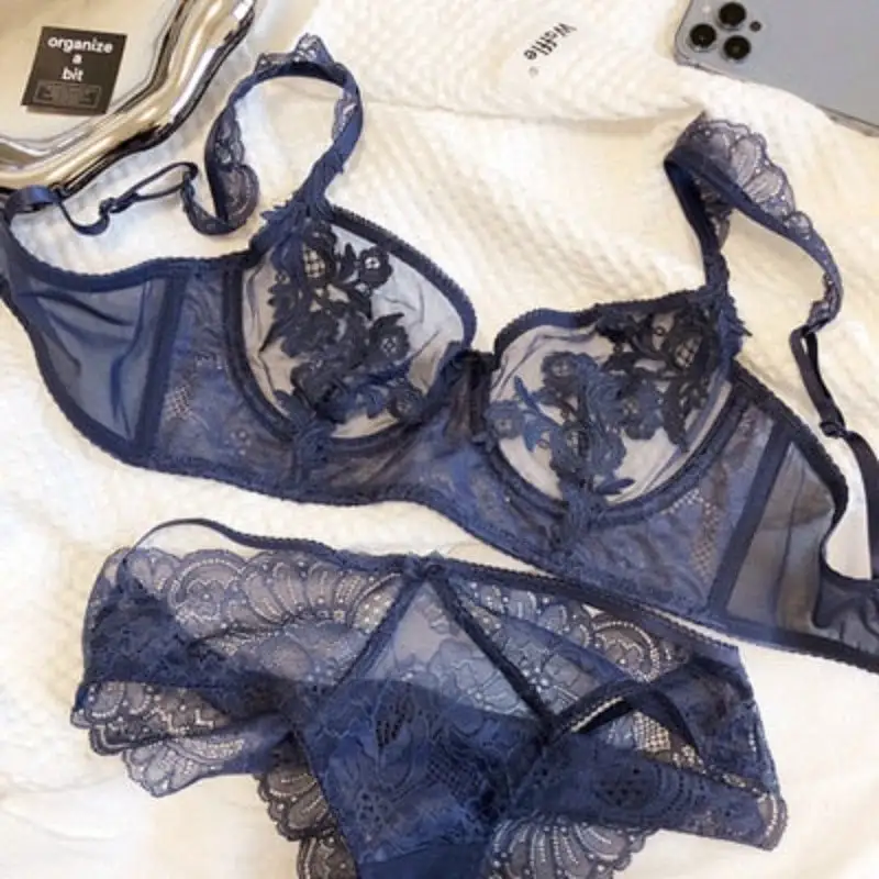 Corset-Inspired Lace Lingerie Set